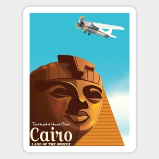 Cairo Travel poster Magnet